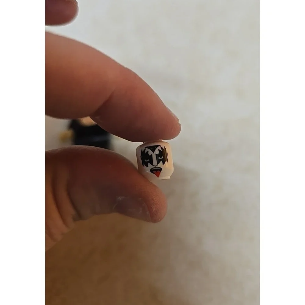 Lego Citizen Brick One Man Band KISS Metal Rock Band Modified Custom Minifigure
